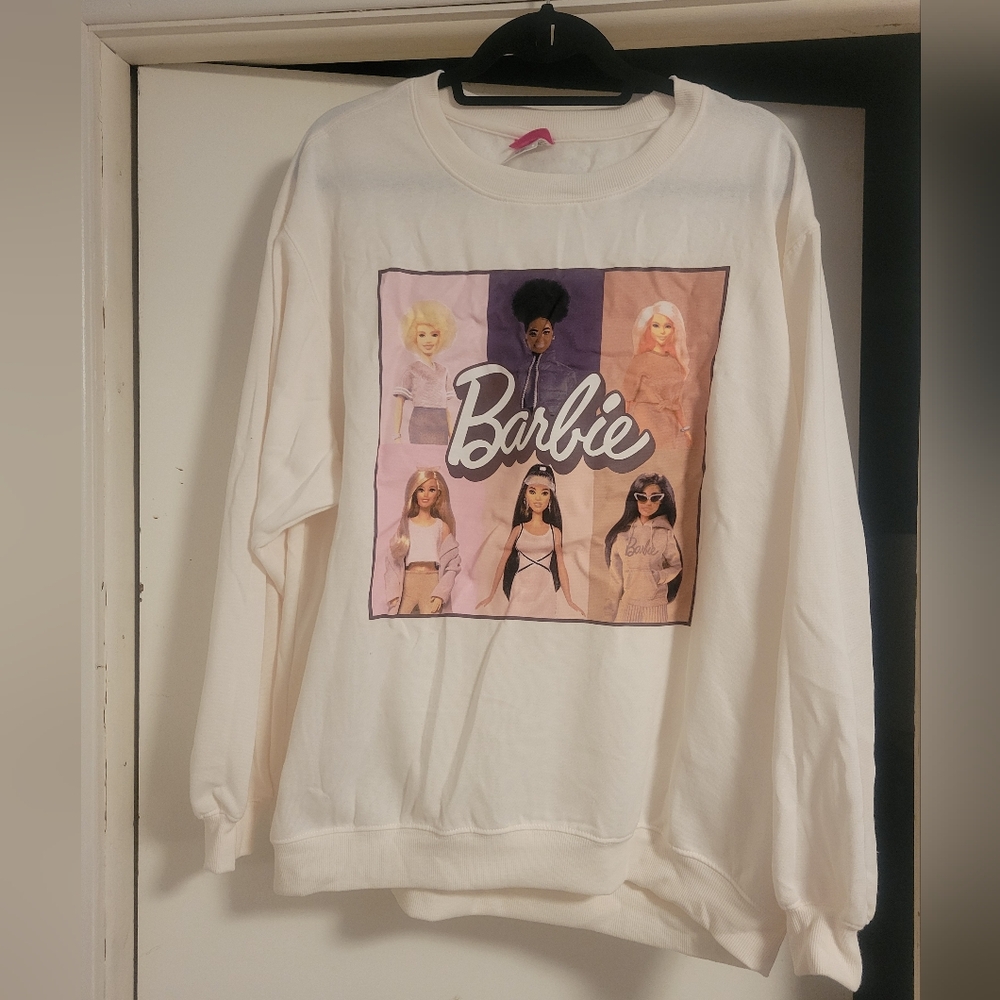 Barbie Graphic Sweatshirt Size XL